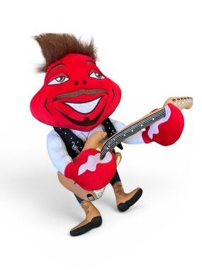 Jase a crab on a mission playing guitar rare plush 2013 16 inch size Jason Crabb